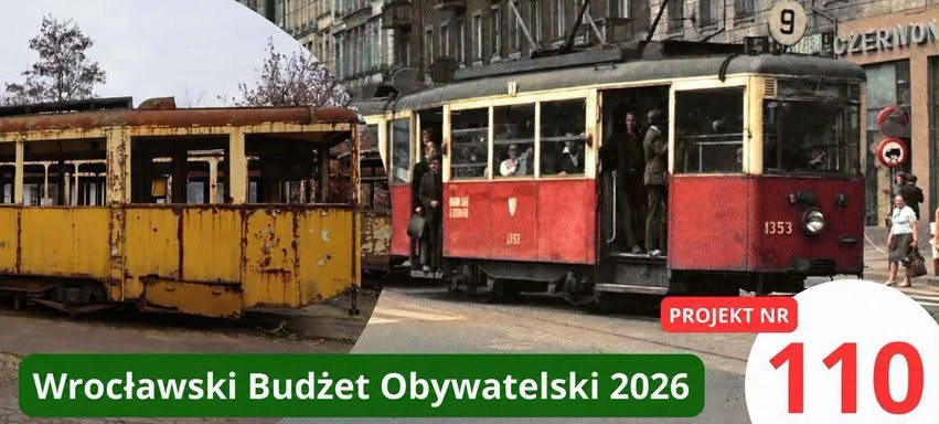 Zabytki na torach.
Twój głos ma znaczenie.